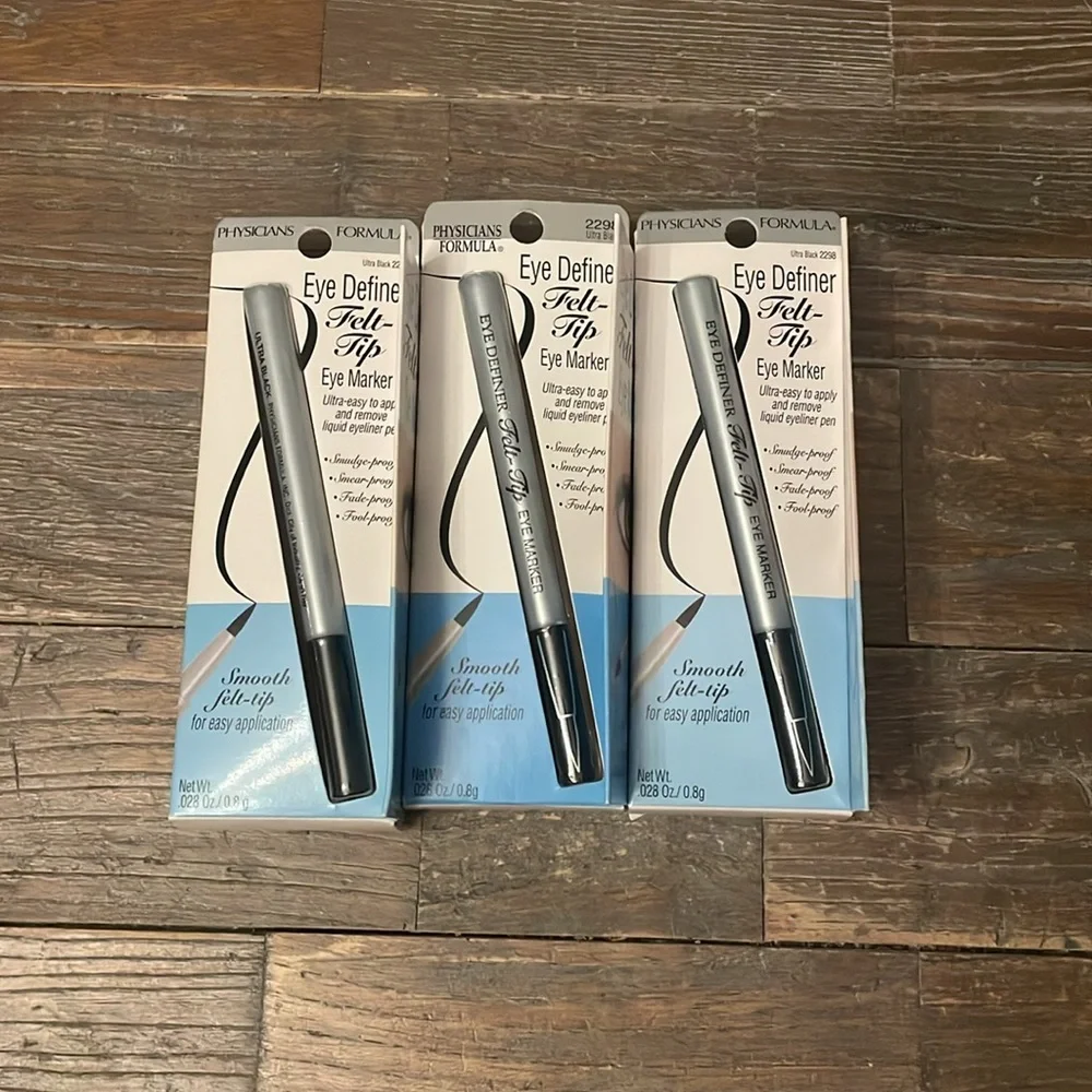 Physicians Formula Eye Definer Felt Tip Eye Marker Ultra Black 2298🖤